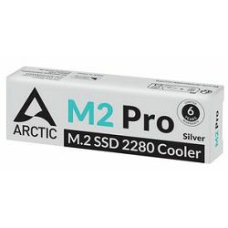 Arctic M2 Pro cooler za SSD, Silver, ACOTH00002A