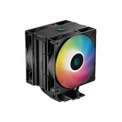 DeepCool cooler AG400 Digital Plus ARGB, Intel/AMD, 2x120mm, TDP 220W, Black, R-AG400-BKADMP-G-1