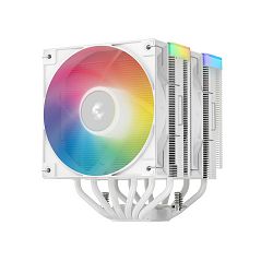 DeepCool cooler AG620 WH ARGB V2, Intel/AMD, 2x120mm, TDP 260W, White, R-AG620-WHAMMN-GJD