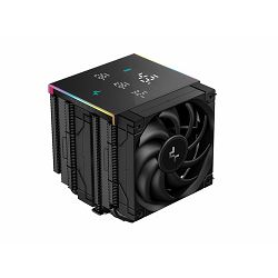 DeepCool cooler AK620 Digital PRO, LCD, ARGB,  Intel/AMD, 2x120mm, black, R-AK620-BKAPMN-G