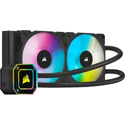 Corsair Cooling Hydro iCUE H100i ELITE CAPELLIX, 240mm, Black, CW-9060046-WW