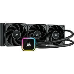 Corsair vodeno hlađenje iCUE H150i RGB Elite, Black, 360mm, CW-9060060-WW