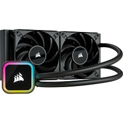 Corsair vodeno hlađenje iCUE H100i RGB Elite, Black, 240mm, CW-9060058-WW