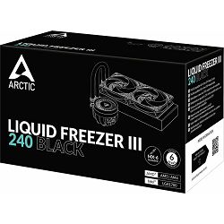 Arctic vodeno hlađenje Liquid Freezer III 240, Black, 240mm, ACFRE00134A