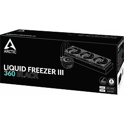 Arctic vodeno hlađenje Liquid Freezer III 360 Black, 360mm, ACFRE00136A