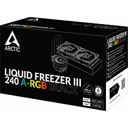Arctic vodeno hlađenje Liquid Freezer III 240 A-RGB, Black, 240mm, ACFRE00142A