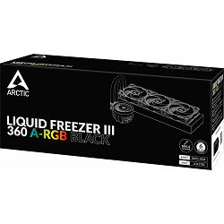 Arctic vodeno hlađenje Liquid Freezer III 360 A-RGB, Black, 360mm, ACFRE00144A