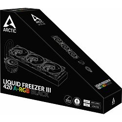Arctic Liquid Freezer III 420 A-RGB (Black), ACFRE00145A