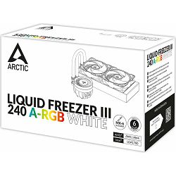 Arctic vodeno hlađenje Liquid Freezer III 240 A-RGB, White, 240mm, ACFRE00150A