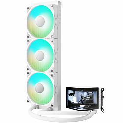 TRYX vodeno hlađenje Panorama A-RGB, AMOLED Screen, White, 360mm, L-P360A-AS3M-G0W