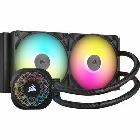 Corsair vodeno hlađenje iCUE LINK Titan 280 RX RGB, Black, 280mm, CW-9061017-WW, (na vanjskom skladištu - isporuka 1-2 radna dana)