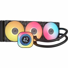 Corsair vodeno hlađenje iCUE LINK Titan 360 RX LCD RGB, Black, 360mm, CW-9061023-WW