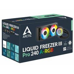 Arctic vodeno hlađenje Liquid Freezer III Pro 240 A-RGB, Black, 240mm, ACFRE00182A
