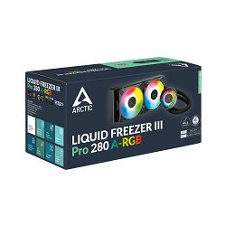 Arctic vodeno hlađenje Liquid Freezer III Pro 280 A-RGB, Black, 280mm, ACFRE00183A