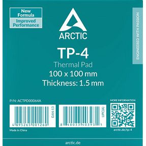 Arctic Thermal Pad TP-4, 100x100x1.5mm, 1 komad, ACTPD00064A