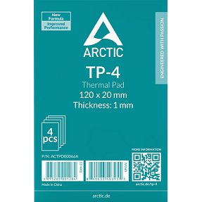Arctic Thermal Pad TP-4, 120x120x1mm, 4 komada, ACTPD00066A