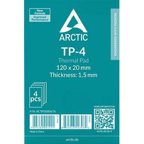 Arctic Thermal Pad TP-4, 120x120x1,5mm, 4 komada, ACTPD00067A