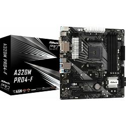 Asrock A320M-PRO4 F, AM4, 90-MXBAA0-A0UAYZ
