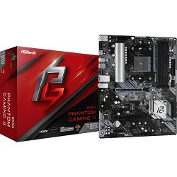 Asrock B550 Phantom Gaming 4, AM4, AMD B550, 90-MXBCY0-A0UAYZ