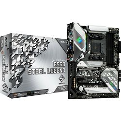 Asrock B550 Steel Legend,  AM4, 90-MXBDF0-A0UAYZ