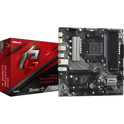 Asrock B550M Phantom Gaming 4, AM4, AMD B550, micro ATX,90-MXBE90-A0UAYZ