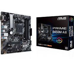 ASUS Prime B450M-A II, AM4, AMD B450, 90MB15Z0-M0EAY0