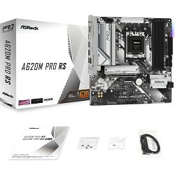 Asrock A620M Pro RS, AMD A620, All TDP, AM5, DDR5, 90-MXBLN0-A0UAYZ