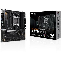 ASUS TUF Gaming A620M-Plus, AMD A620, All TDP, AM5, DDR5, 90MB1EZ0-M0EAY0