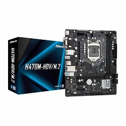 Asrock H470M-HDV/M.2, s.1200, 90-MXBG80-A0UAYZ