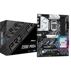 Asrock Z590 Pro4, s.1200, Intel Z590, 90-MXBEJ0-A0UAYZ