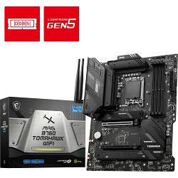 MSI B760 TOMAHAWK WIFI, DDR5, Intel B760, s.1700, 7D96-003R