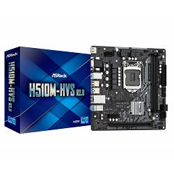 Asrock H510M-HVS R2.0, s.1200, 90-MXBGT0-A0UAYZ