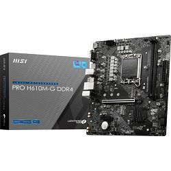 MSI PRO H610M-G, DDR4, s1700, 7D46-009R