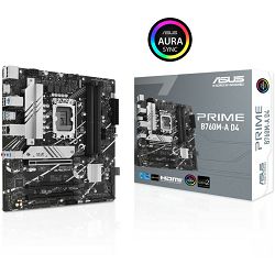 ASUS Prime B760M-A D4, DDR4, s1700, 90MB1D00-M0EAY0