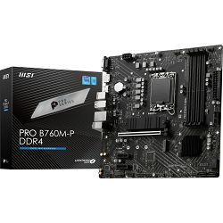 MSI PRO B760M-P, DDR4, Intel B760, s.1700, 7E02-001R