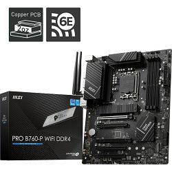 MSI PRO B760-P WiFi, DDR4, Intel B760, s.1700, 7D98-001R