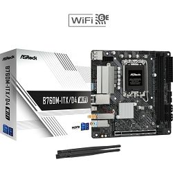 Asrock B760M-ITX/D4 WiFi, DDR4, Intel B760, s.1700, mini itx, 90-MXBKY0-A0CAYZ, 90-MXBKY0-A0AYZ