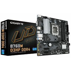 Gigabyte B760M D3HP, DDR5, Intel B760, s.1700, micro-ATX