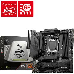 MSI MAG B650M Mortar WIFI, AM5, DDR5, 7D76-001R