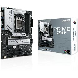 Asus Prime X670-P, AMD X670, AM5, DDR5, 90MB1BU0-M0EAY0