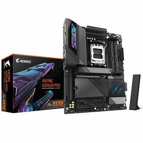 Gigabyte X870E Aorus Pro, WIFI, AMD X870E, AM5, DDR5, ATX