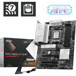 MSI PRO B850-P WIFI, AMD B850, AM5, DDR5, ATX, 7E56-002R