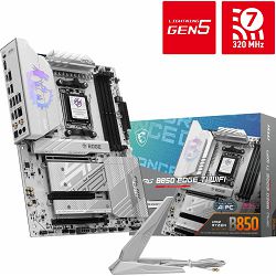 MSI MPG B850 Edge TI WIFI, AMD B850, AM5, DDR5, ATX, 7E62-001R