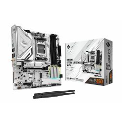 Asrock B850M Steel Legend WiFi, AMD B850, AM5, DDR5, mATX,  90-MXBS20-A0UAYZ