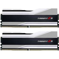 DDR5 32GB (2x16) G.Skill, 6400MHz, Trident Z5 Silver, Intel XMP 3.0, F5-6400J3239G16GX2-TZ5S
