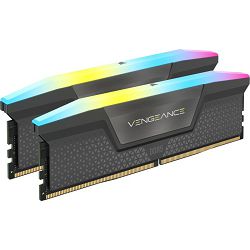 DDR5 64GB (2x32) Corsair, 5600MHz, Vengeance RGB, AMD EXPO, CMH64GX5M2B5600Z40K