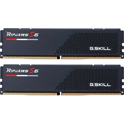DDR5 32GB (2x16) G.Skill, 6400MHz, Ripjaws S5 Black, Intel XMP, CL32,  F5-6400J3239G16GX2-RS5K