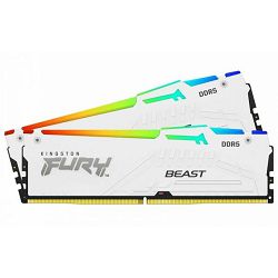 DDR5 64GB (2x32) Kingston, 6000MHz, Fury Beast RGB, Intel XMP 3.0/AMD EXPO, KF560C36BWEAK2-64