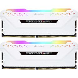 DDR4 16GB (2x8) Corsair 3600MHz RGB PRO White, CL18, CMW16GX4M2C3600C18W