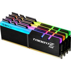 DDR4 128GB (4x32) G.Skill 3200MHz Trident Z RGB,F4-3200C16Q-128GTZR